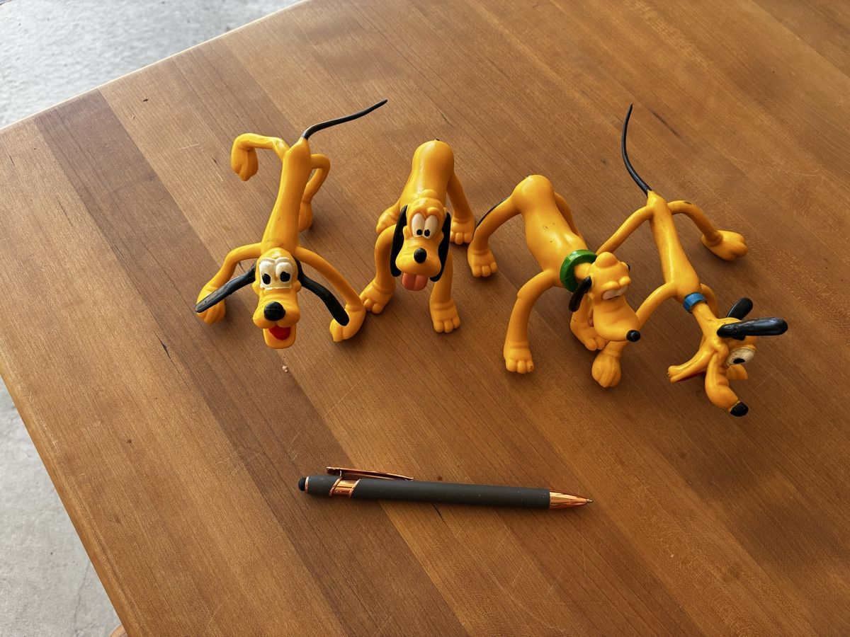 Giocattoli: Plutos Biegefiguren Vintage – Usato da Lengnau BE venduto da Warmbrodt