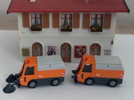 Wiking Kehrmaschine Hako Citymaster 2 Stück