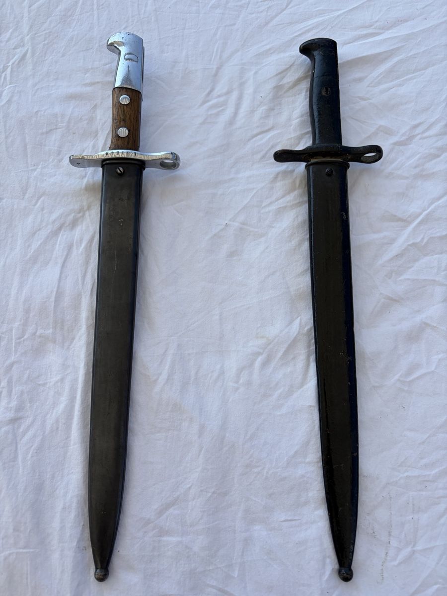 Schweizer Armee Stichwaffen: Bajonett Schweiz Modell 1899 & 1918  – Gebraucht aus Roggwil BE von TheColorsOfHistory 1