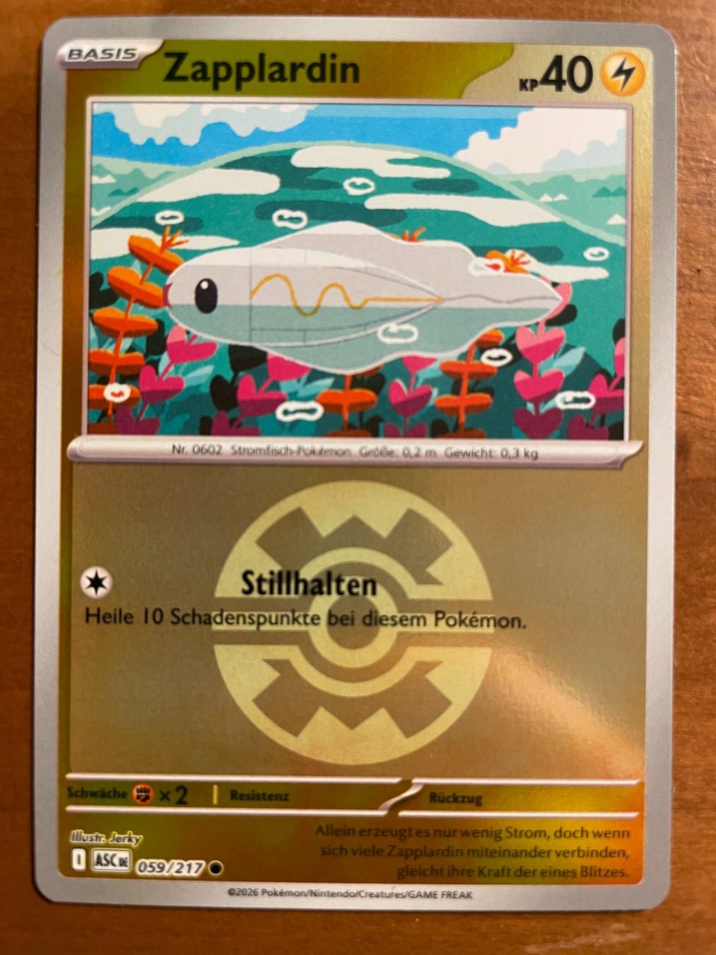 Pokémon Sammelbilder & Trading cards: Pokemon Zapplardin Reverse (Versand gratis) – Neu (gemäss Beschreibung) aus Chur von Angerson