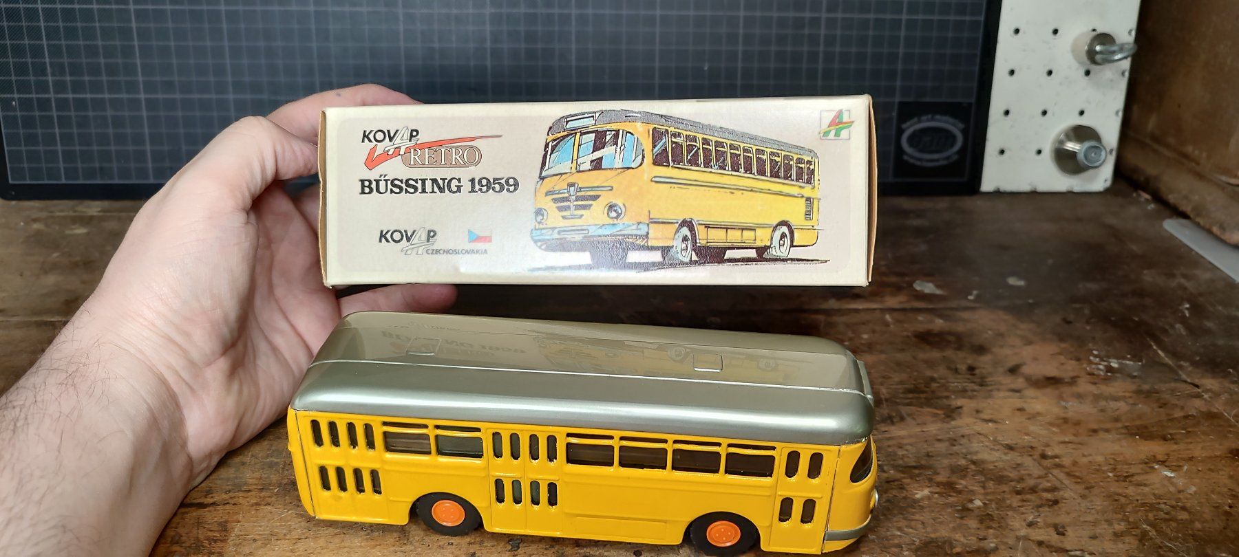 Modellini d'auto: Wunderschöner alter Bus mit OVP Büssing 1959 – Usato da Gelterkinden venduto da MYSTOREFORYOU4460 5