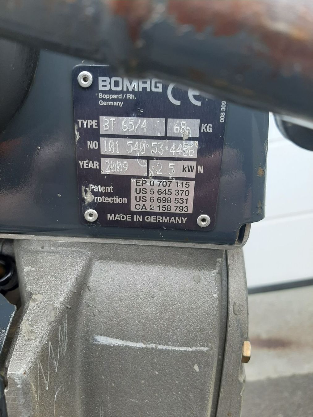 Bomag Tutte le macchine: Grabenstampfer Bomag Honda – Usato da Rain venduto da Kleinmoto 5