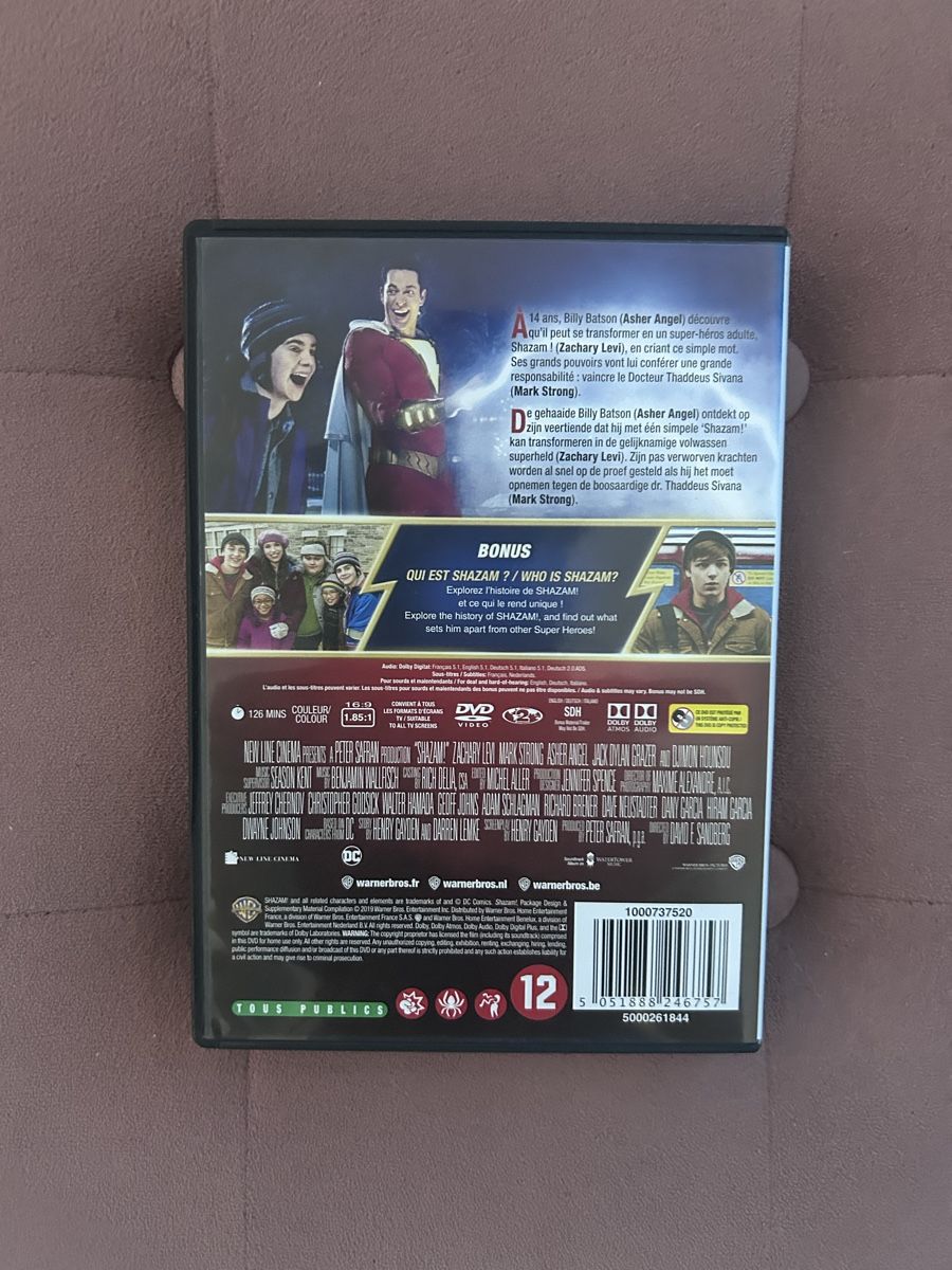 Alle DVDs: DVD Shazam – Gebraucht aus Genève von Sarahchge 1