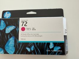 72 Designjet Druckerpatrone Original HP Plotter Magenta Rot