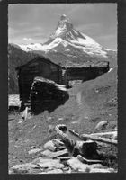 AK. VS ,Findelen ob Zermatt,Matterhorn