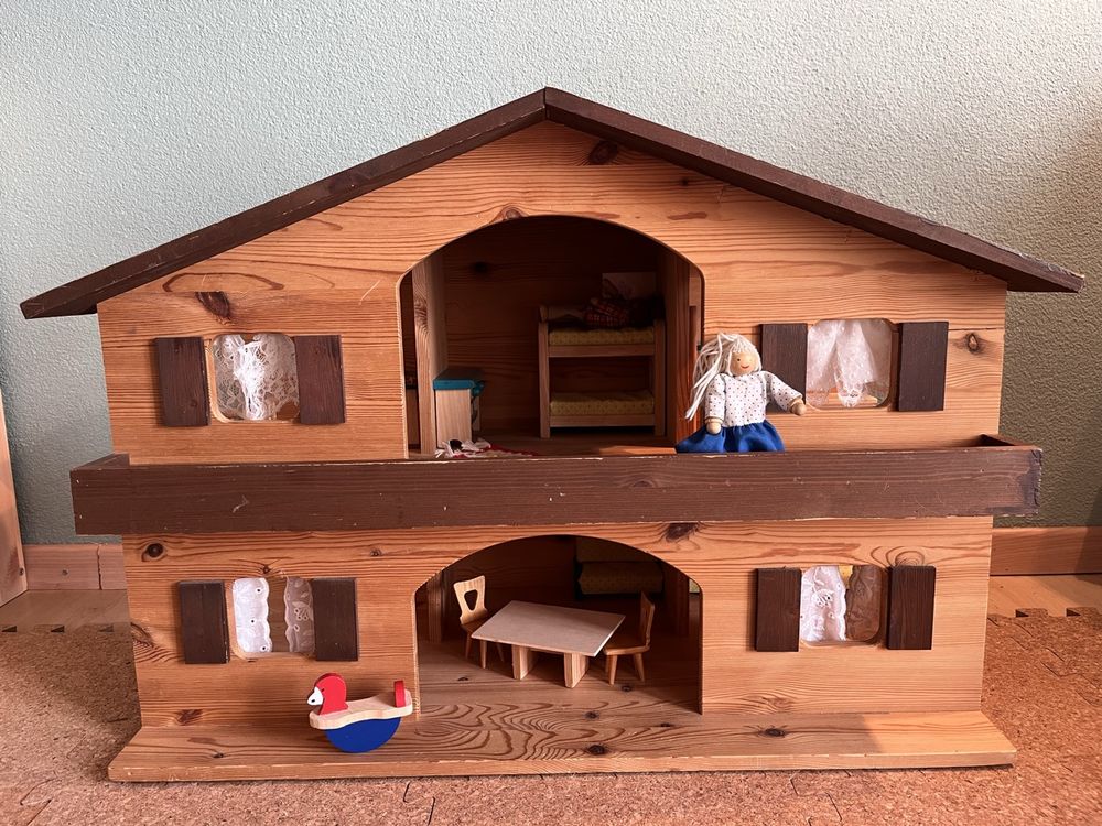 Holz Puppenhaus Gebraucht