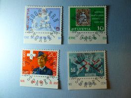 1965 Werbe und Gedenkmarken 428-431 ET Vollstempel