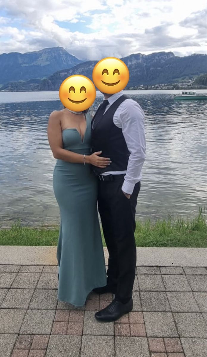 Wal G. Vestiti: Abendkleid mintgrün Grösse S neuwertig – Usato da Zürich venduto da ang_9wr8 1