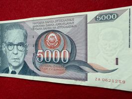 ***ZA 0621259 - Belgrad 1991 - Jugoslawien - Dinara - Andrić