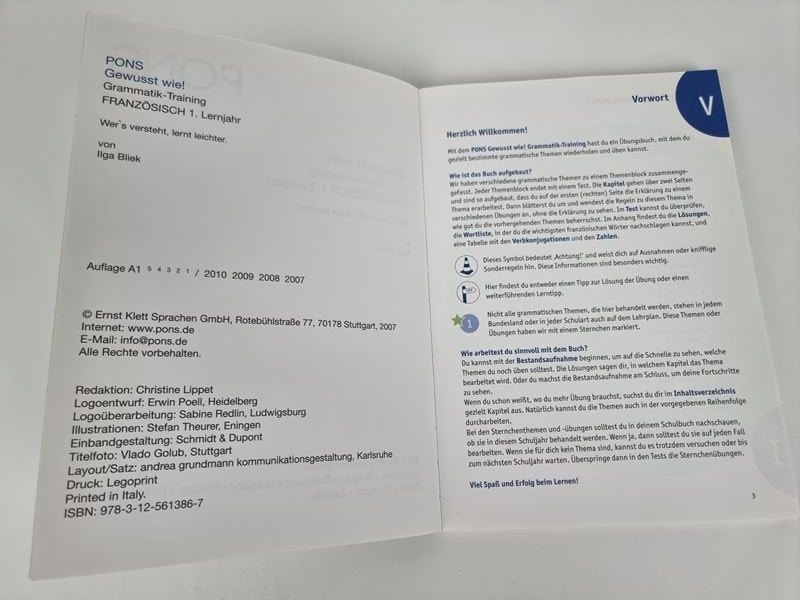 Livres: Pons Grammatik Training Französisch – D'occasion à Urtenen-Schönbühl par Restwert_Schoenbuehl 2
