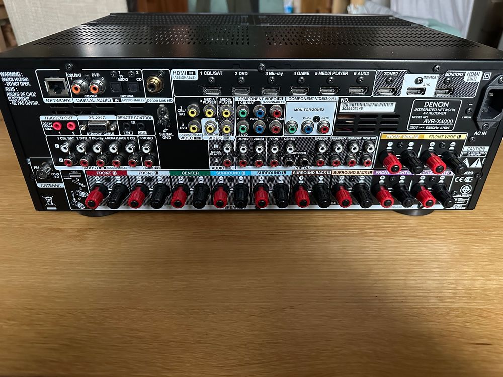 AVReceiver Denon AVRX4000 Kaufen auf Ricardo