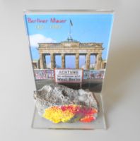 BERLIN: Original Stück Berliner Mauer 1961-1989 m/Zertifikat