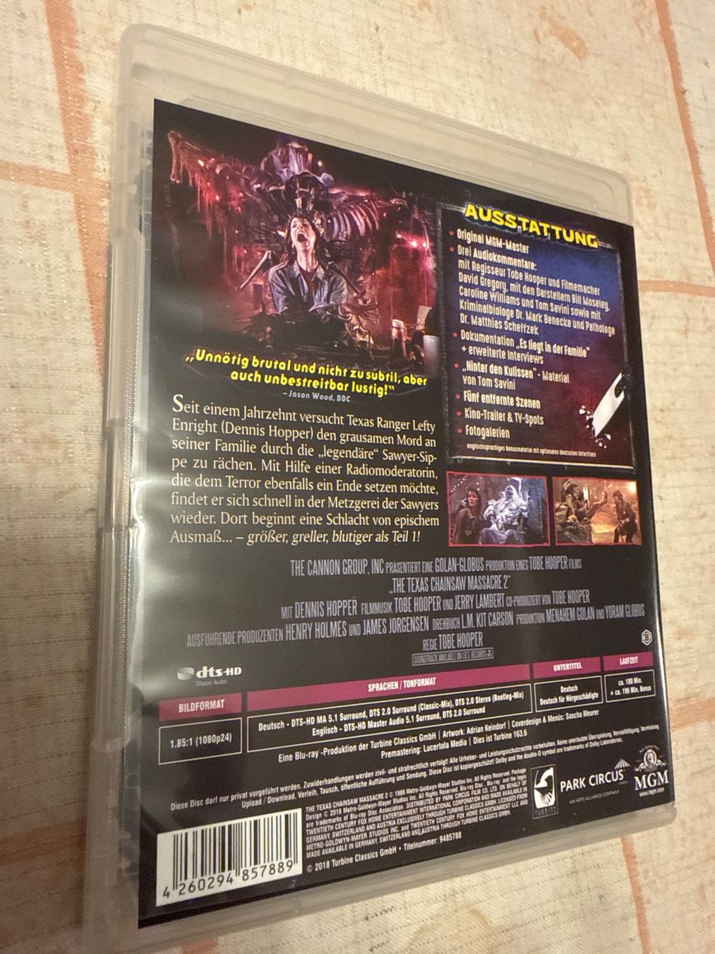 Tous les DVDs: The Texas Chainsaw Massacre Part 2 Blu-ray NEU – Neuf (Voir description) à Schaffhausen par D-MAC 1