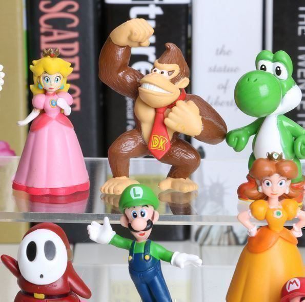 Statuette: Figurinen Mario Bros Lot 18 Stk. – Nuovo e nell'imballaggio originale da Gurmels venduto da Swisspod 1