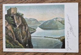 Litho Lugano, Mte San Salvatore 1904, n. Gex z. Frl. Godet