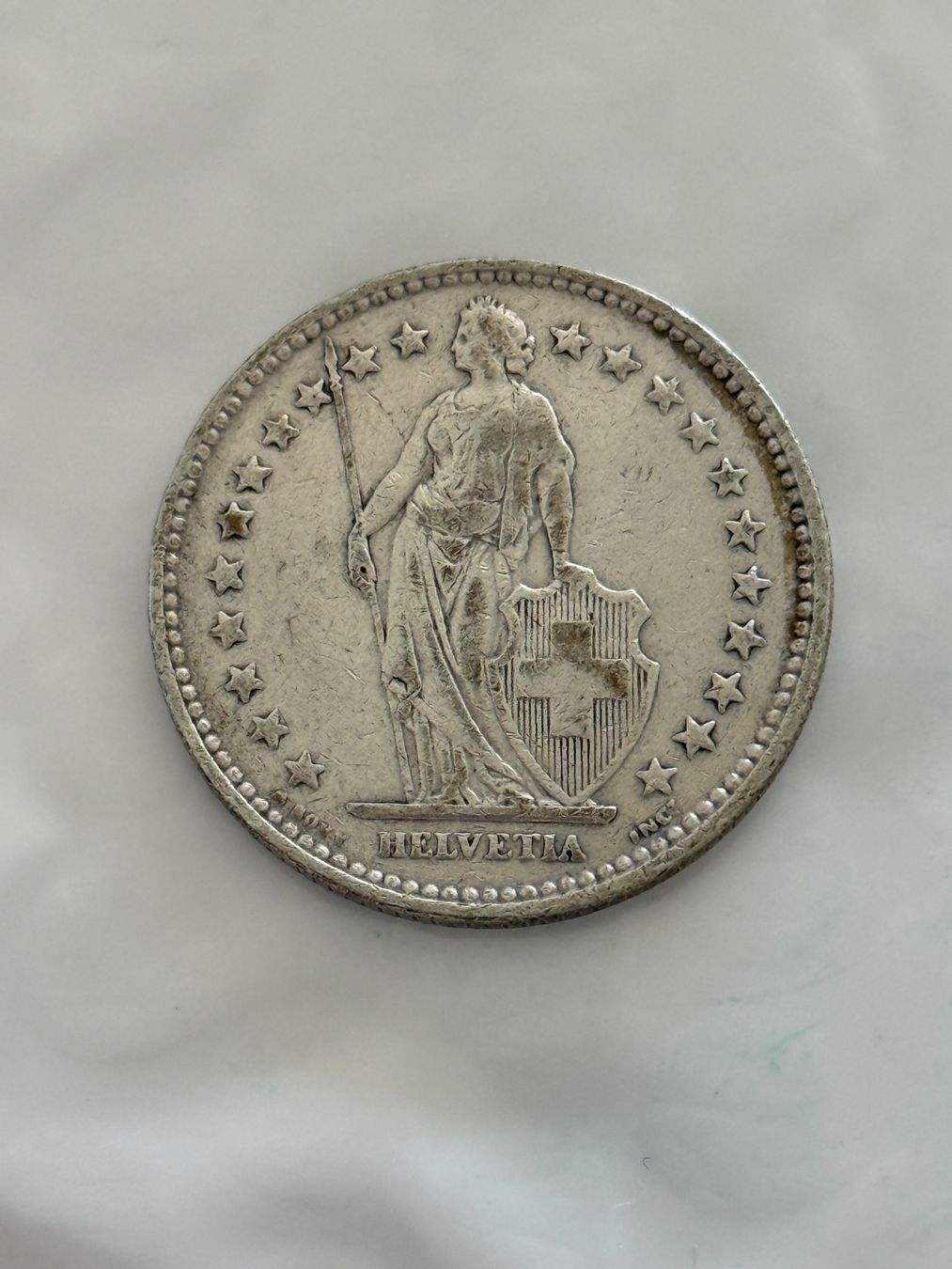 Tutti le monete: 2 Franken 1916  Silber, Rar – Usato da Wallisellen venduto da SWISS_SILVER1 1