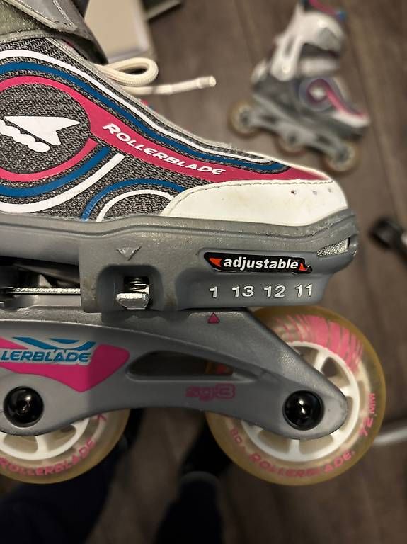 Pattini in linea & Pattini a rotelle: Inlineskates grössenverstellbar – Usato da Oberramsern venduto da StefanSiegrist 1