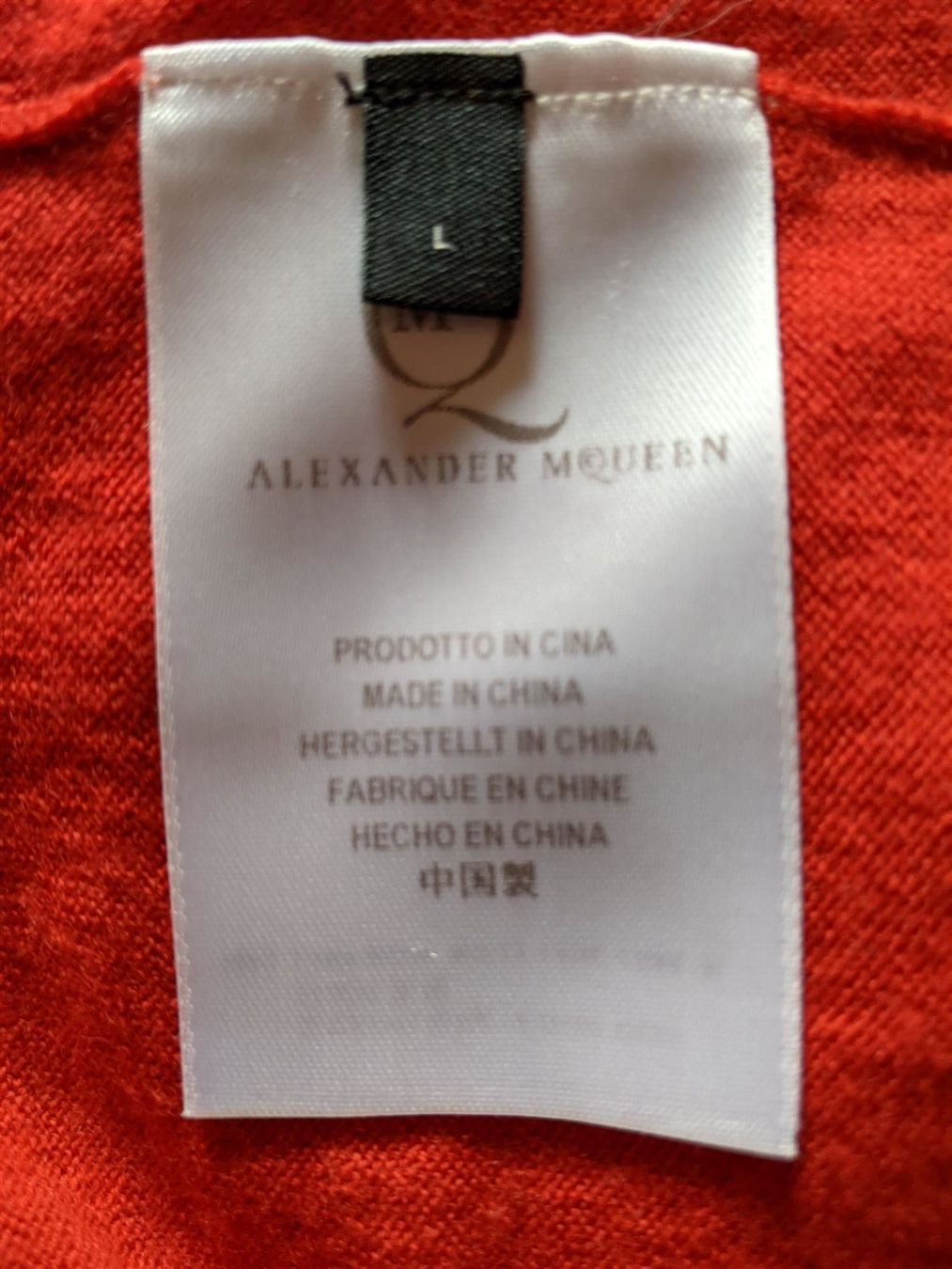 Alexander Mcqueen Maglioni & Felpe: ALEXANDER McQUEEN : Pull rouge Lagenlook 36-38 – Nuovo (secondo la descrizione) da Petit-Lancy venduto da lilycerise 5