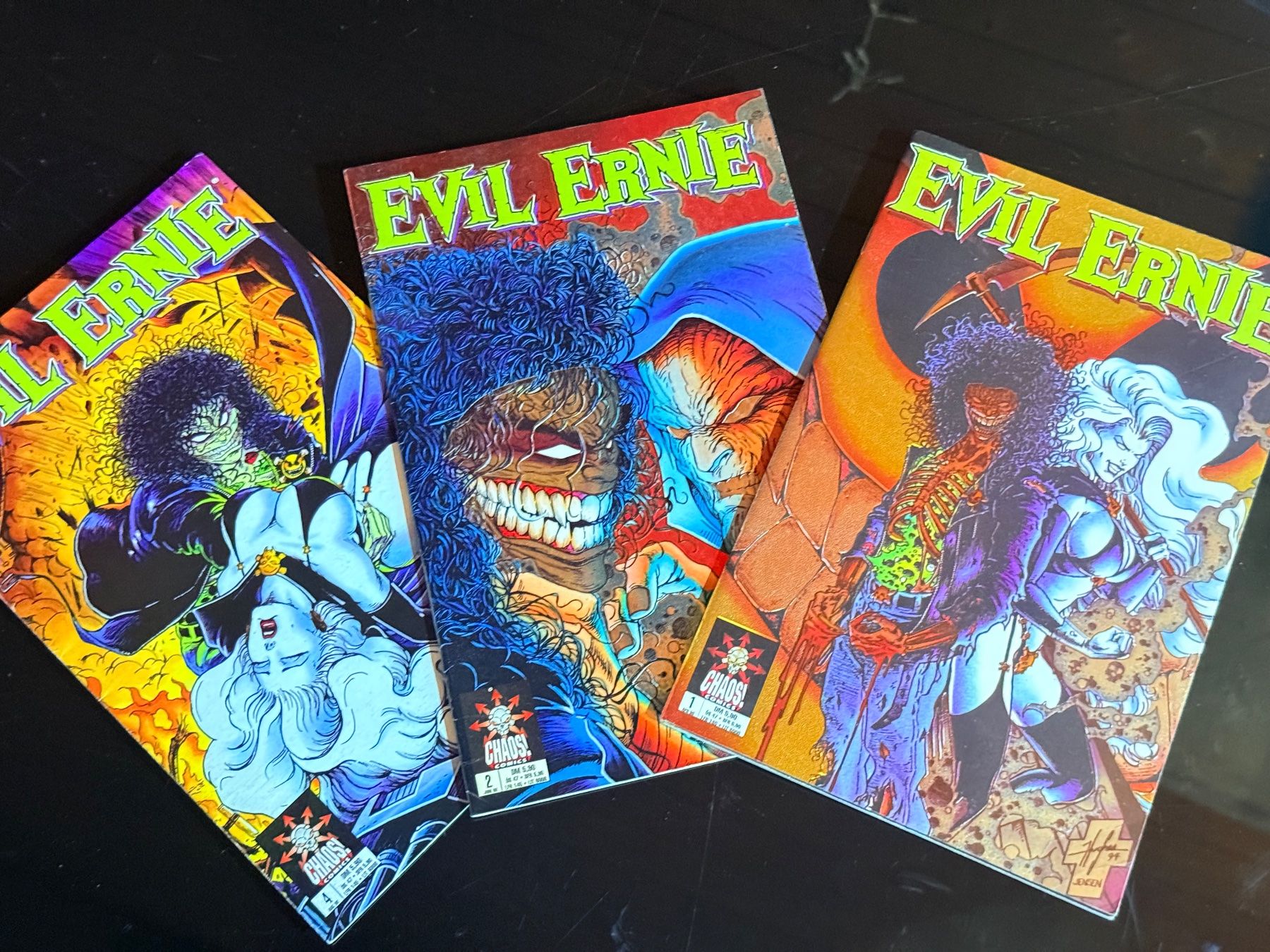 Comics: Evil Ernie Comic Nr. 1, 2, 4. Chaos Comics /Top! – Gebraucht aus Zuerich von SonderArt-Wertgut