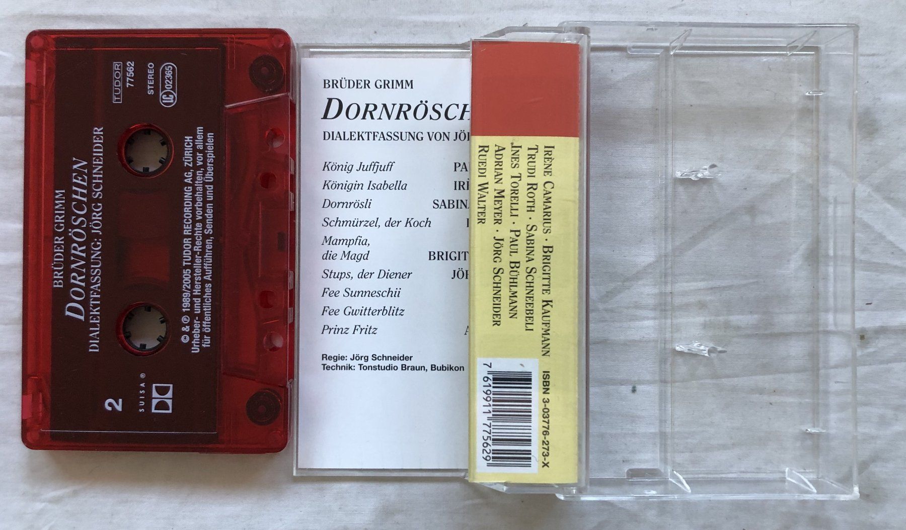 Musicassette: Dornröschen - Dialekt - Hörspiel - MC – Usato da Schaffhausen venduto da durruti 1