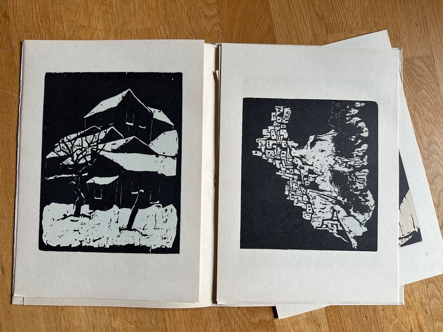 Libri: Jacob Pins: Landscape. (Woodcuts) – Usato da Zürich venduto da allp 3
