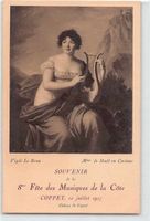 Souvenir de 8ieme FETE de la MUSIQUE COPPET 1927