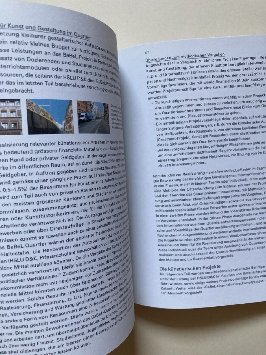 Bücher: Projekt BaBeL Quartiersentwicklung Luzern Einblicke – Gebraucht aus Zürich von 000rk 3