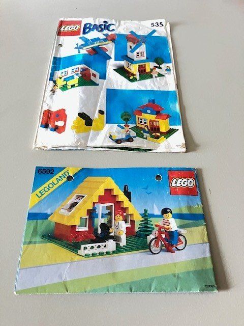 Lego Kit di costruzioni: Lego 535 et 6592  basic vintage complets 1990 – Usato da Tannay venduto da Comsa 6