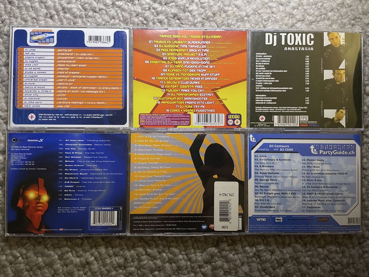CD: 6 CDs von Swiss DJs – Usato da Reinach AG venduto da trigger7811 1