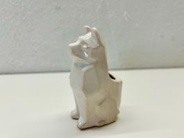 Zahnstocherhalter in Hundeform aus Keramik