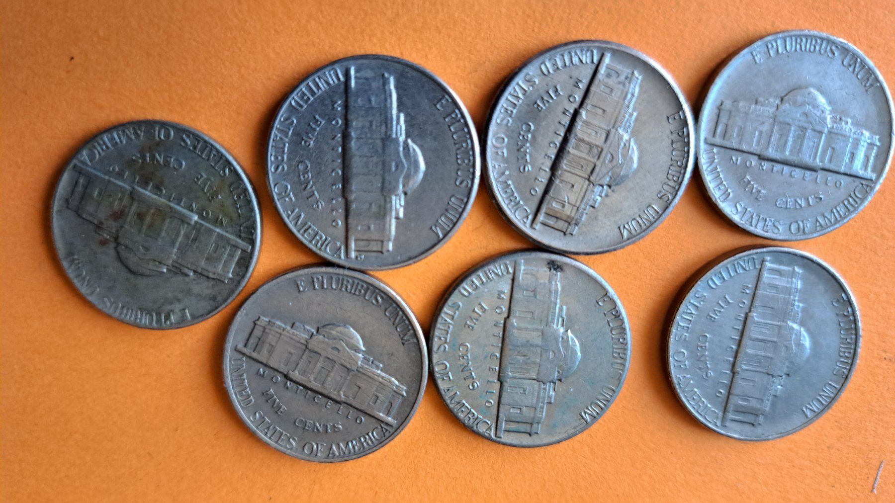 Tutti le monete: 1 Dollar 1865 +div.Cents +div.Quarter – Usato da Affeltrangen venduto da Handre 6