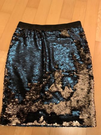 Rock Jupe Paietten gr 34 /36 Neu