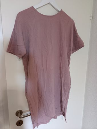 Dress Makia Short Sleeve Pink Size S Casual Minimalist
