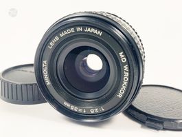 Minolta MD W.Rokkor 1:2.8 f 35mm Objektiv Makro