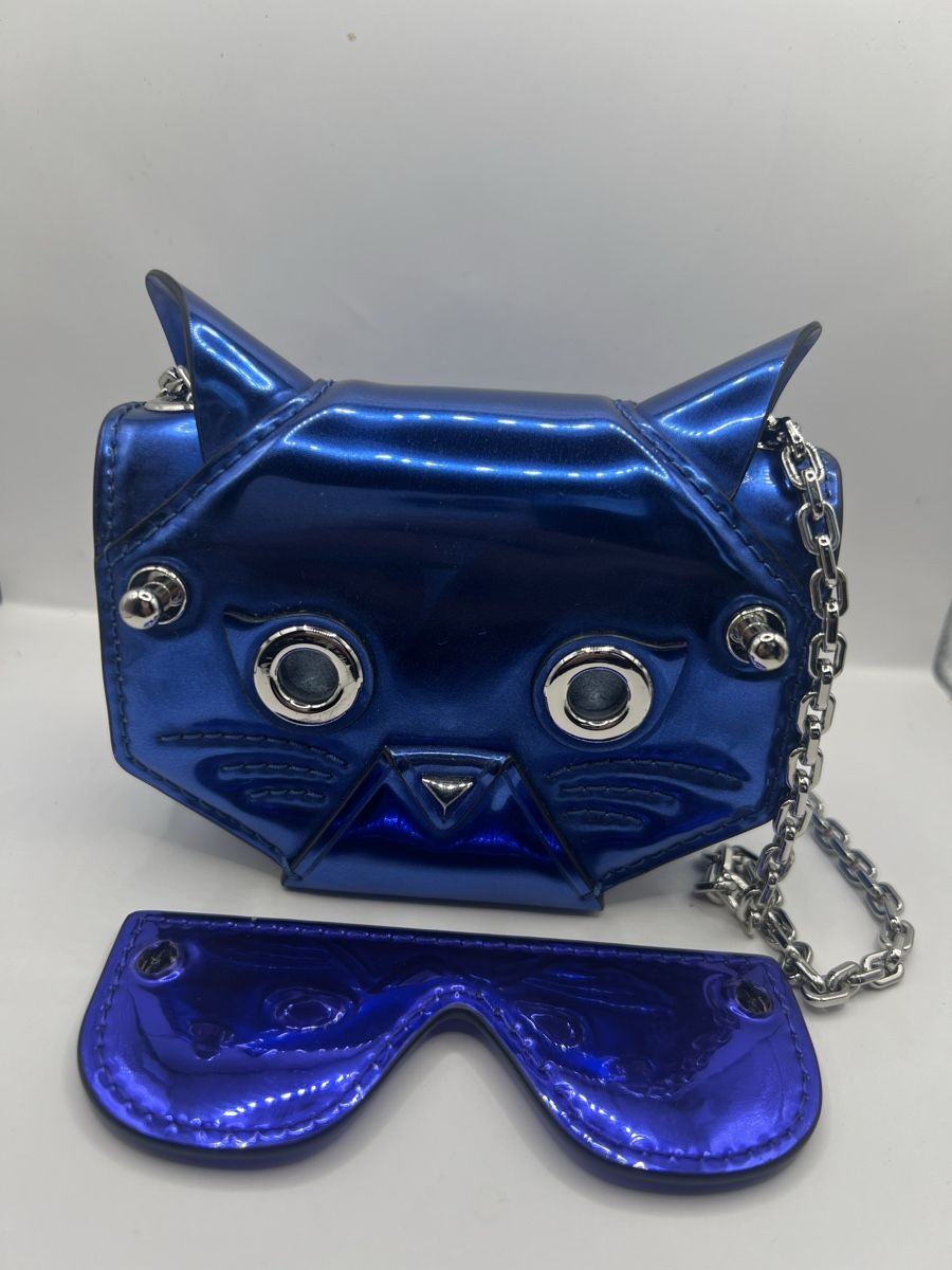 Karl Lagerfeld Taschen für Damen: Karl Lagerfeld Handtasche in Katzenoptik – Gebraucht aus Zug von D3Miho 2