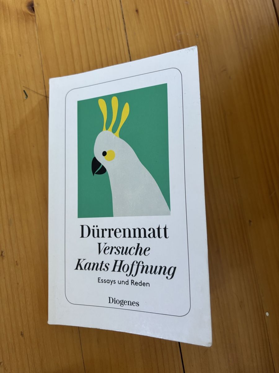 Libri: Dürrenmatt Versuche Kants Hoffnung – Nuovo (secondo la descrizione) da Zollikon venduto da han_rvt8