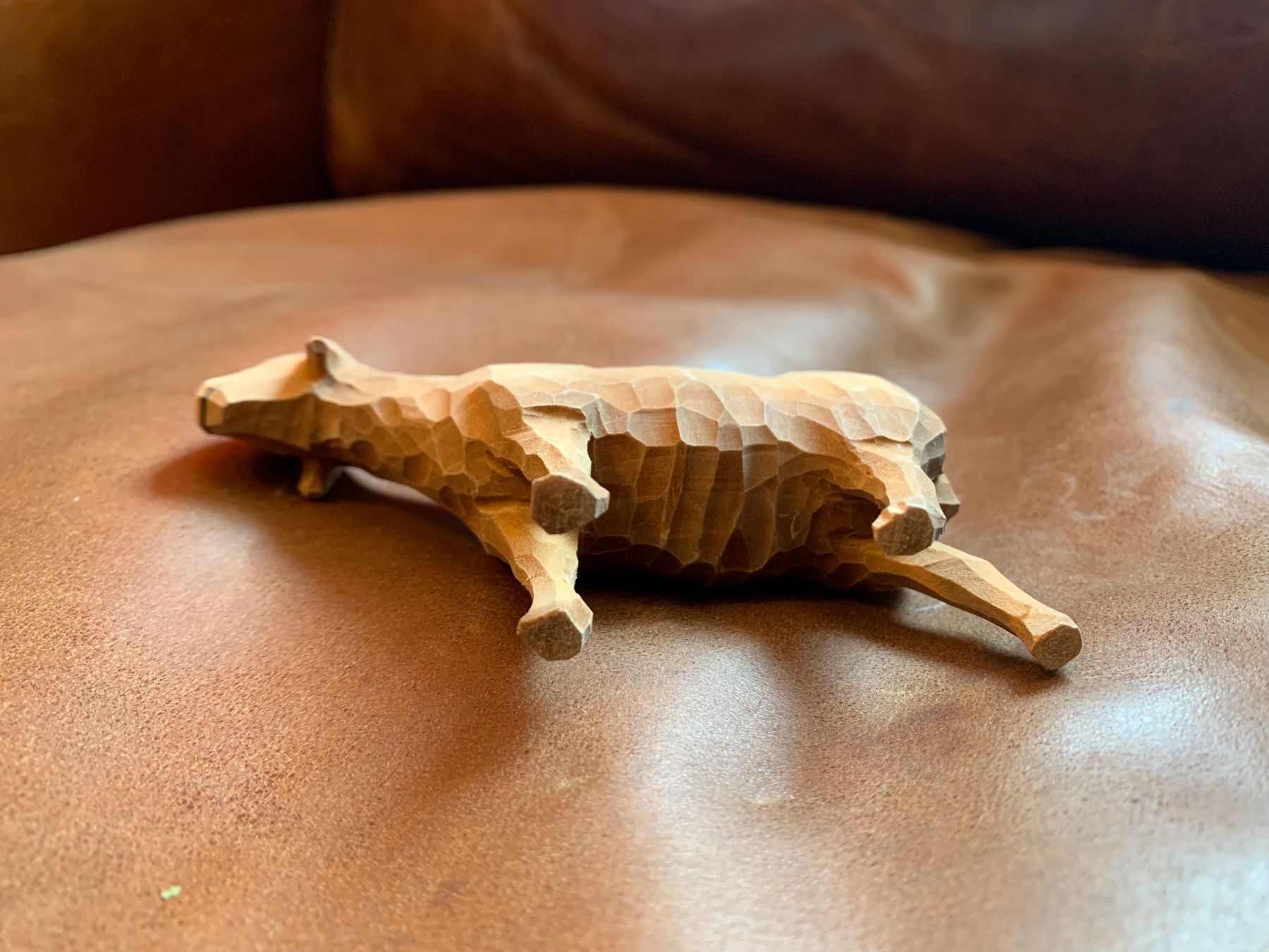 Statuette: Huggler Brienz, stehendes Schaf, Holz, Krippenfigur – Usato da Kloten venduto da petrol5555 3