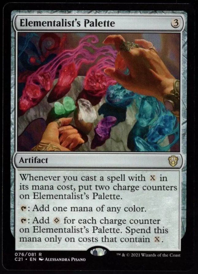 Magic The Gathering Carte collezionabili: Elementalist's Palette - MtG - EN – Usato da Bolligen venduto da Gurkenfeld