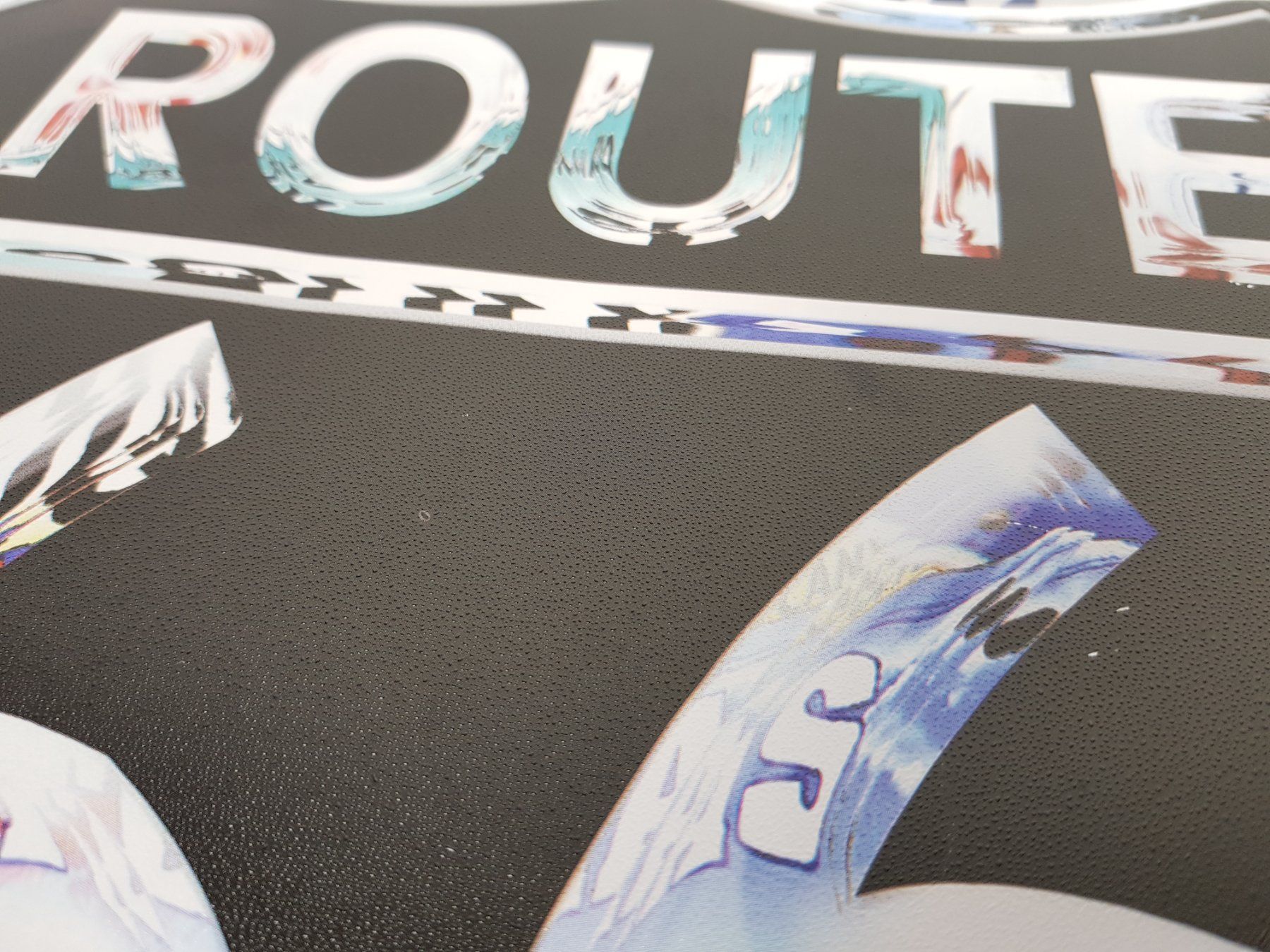 Schilder: Blechschild Route 66 – Gebraucht aus Suhr von Restwert_Suhr 1