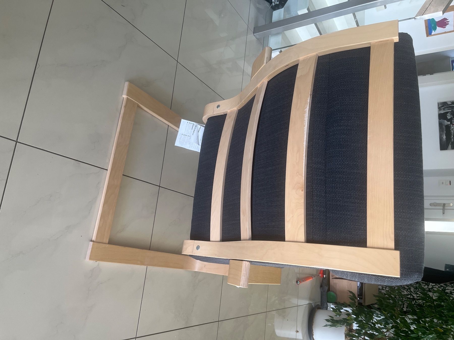 Ikea Poltrone: Bequemer Sessel aus Holz & Stoff Ikea – Usato da Bergdietikon venduto da bersimon 2