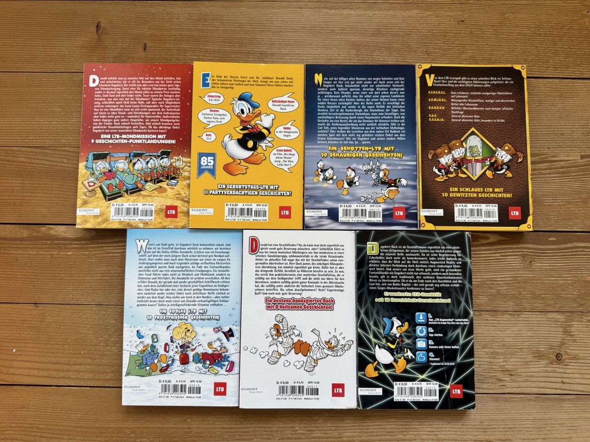 Fumetti: 7x LTB in gutem Zustand – Usato da Zürich venduto da Nicolas_Oswald 1
