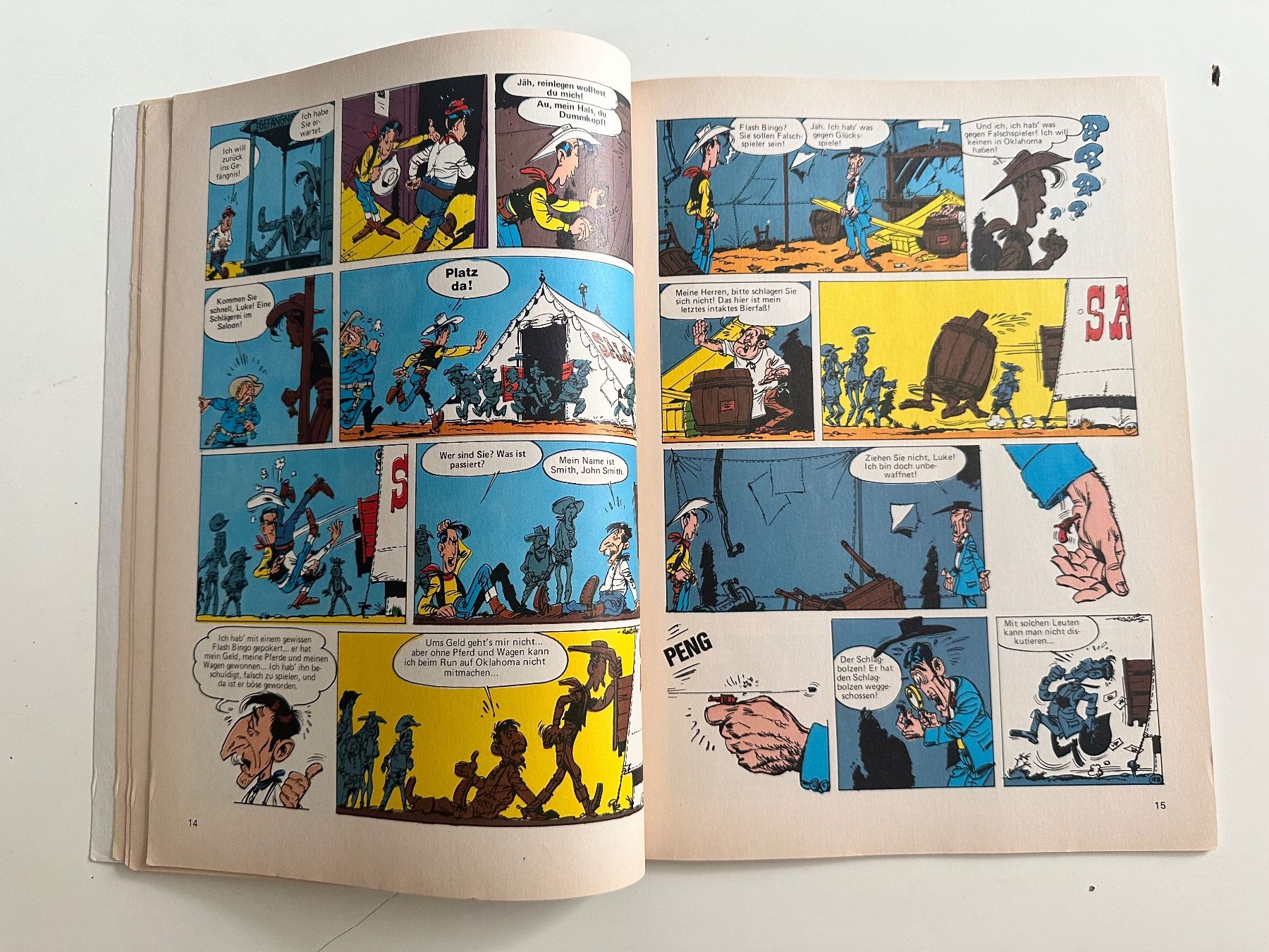 Fumetti: LUCKY LUKE BAND 29 - SOFTCOVER – Usato da Münsingen venduto da Ganjam 5
