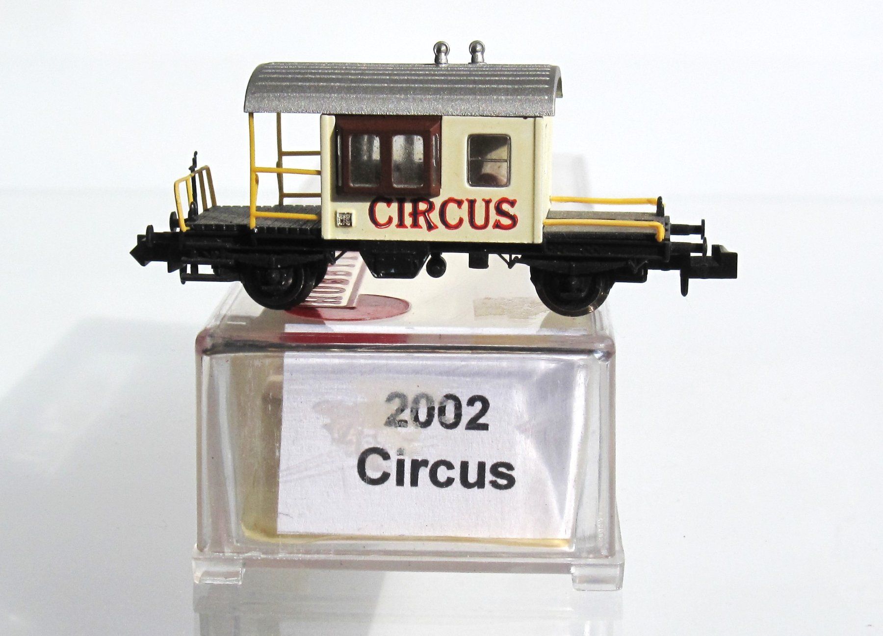 Hobbytrain Modellini di ferrovie: Hobbytrain/FischertraiNs 2002 Sputnik Circus – Nuovo e nell'imballaggio originale da Derendingen venduto da FischertraiNs 2