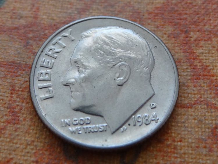 Tutti le monete: USA ONE DIME 1984 – Usato da Romanel-sur-Lausanne venduto da Swift13