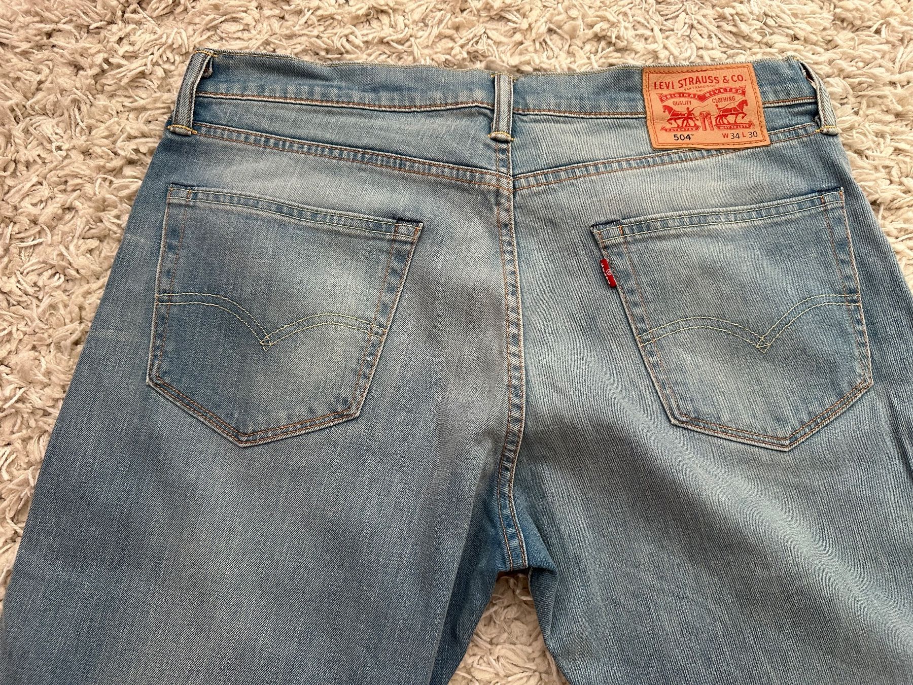 Levi's Jeans: Jeans LEVIS STRAUSS 504 Taille/Grosse W34 L30 – Usato da Bern venduto da BrandVilla 2