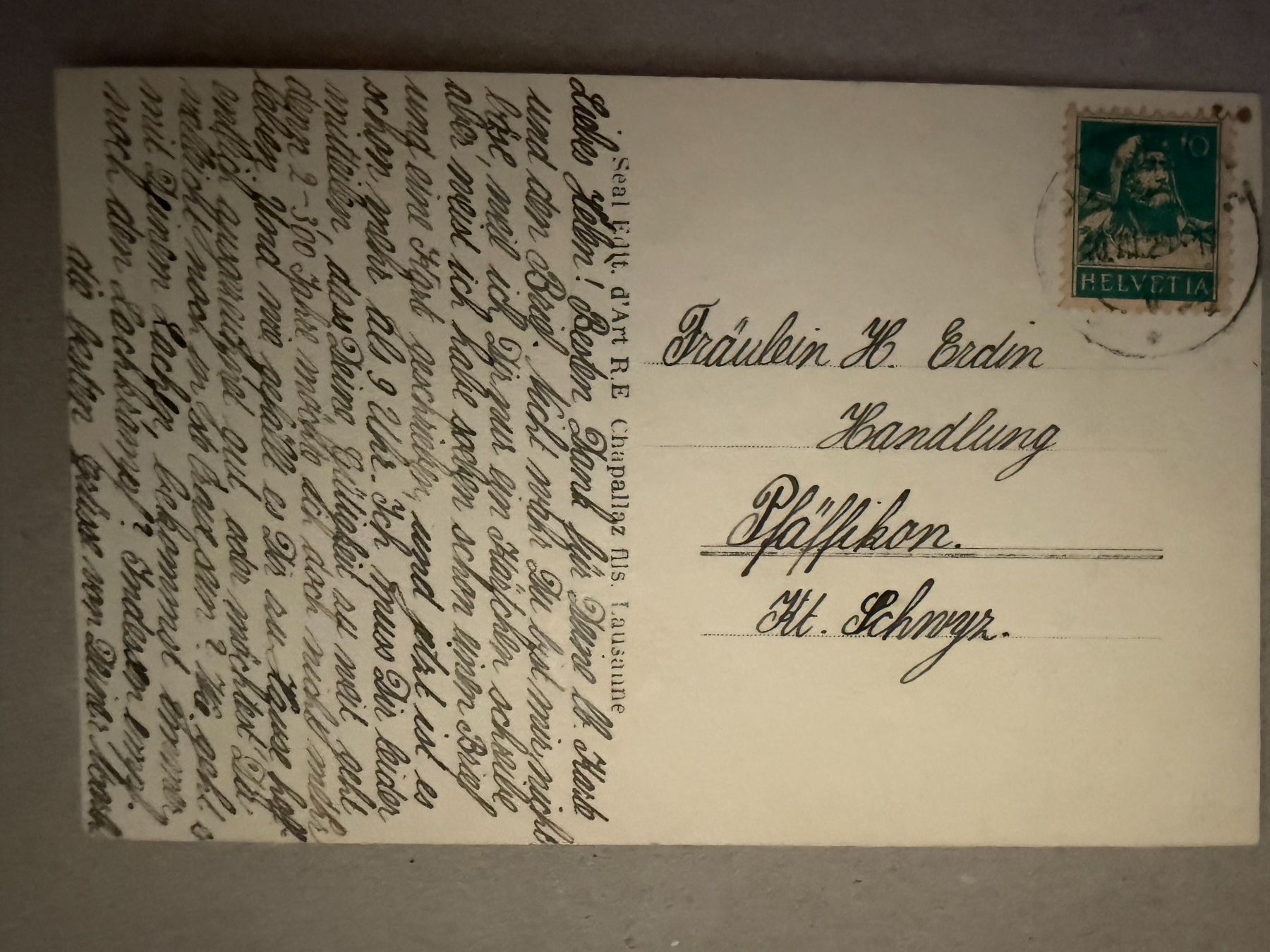 Cartoline postali: OLTEN  - Ansichtskarte – Usato da Tegerfelden venduto da siebenmacky 1
