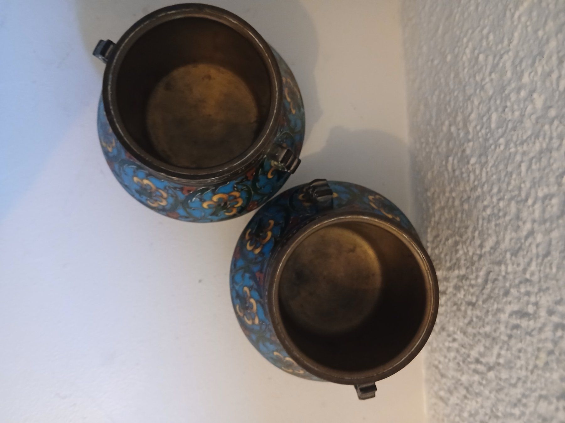 Tutte le decorazioni: paire de pots bronze et cloisonné – Usato da Genève venduto da Mamaison2026 8