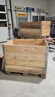 Palettenrahmen Transport Hochbeet