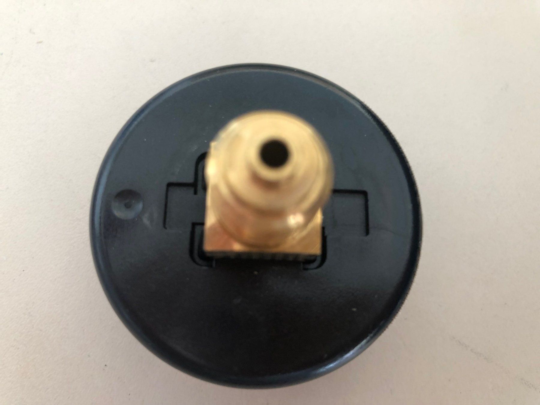 Misurare: Manometer neu ! 1/4" Anschluss hinten ! – Nuovo (secondo la descrizione) da Brügg BE venduto da doppelsalchow 2