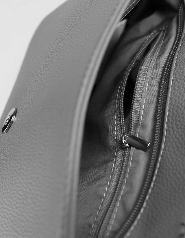 Taschen für Damen: Umhängetasche / Schultertasche Lederoptik grau – Neu (gemäss Beschreibung) aus Oensingen von Mavo4711 2